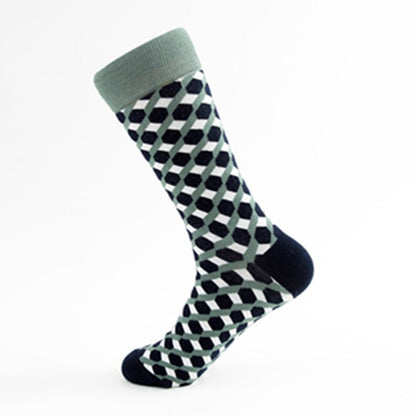 Geometrie trifft Style – Bunte Casual Socken - sockNroll