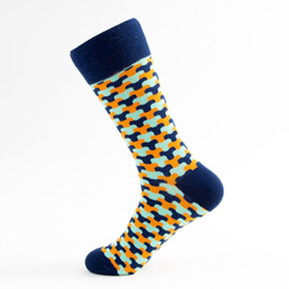 Geometrie trifft Style – Bunte Casual Socken - sockNroll