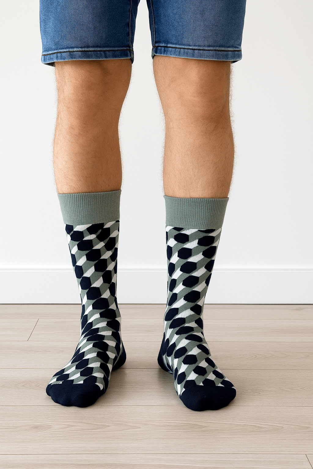 Geometrie trifft Style – Bunte Casual Socken - sockNroll