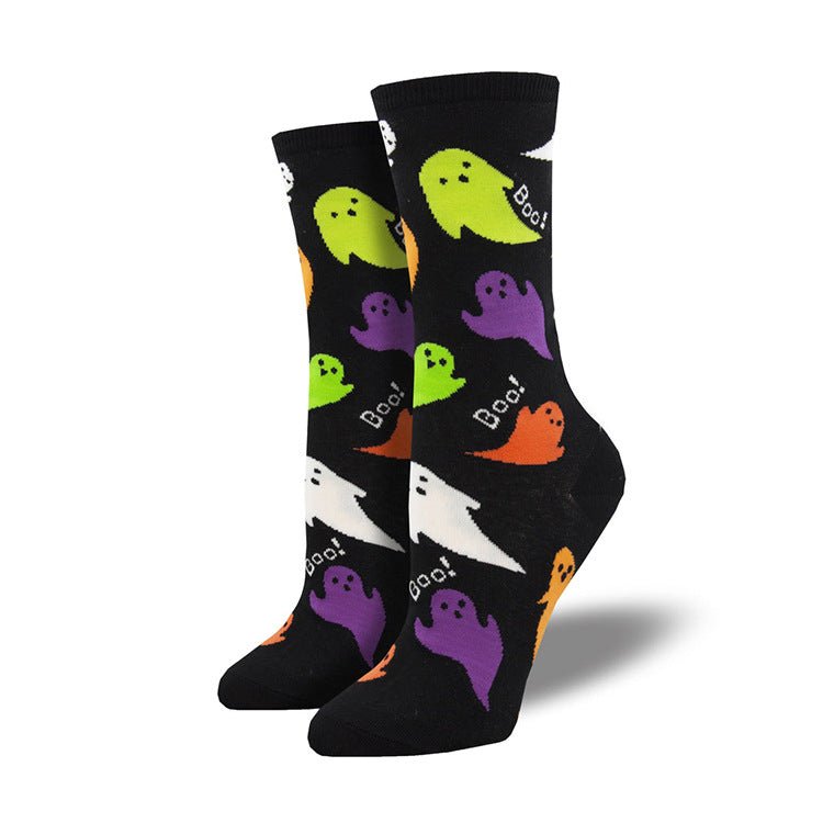 SpookyFeet™ – Bunte Cartoon - Halloween - Muster - sockNroll