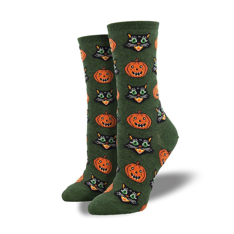 SpookyFeet™ – Bunte Cartoon - Halloween - Muster - sockNroll