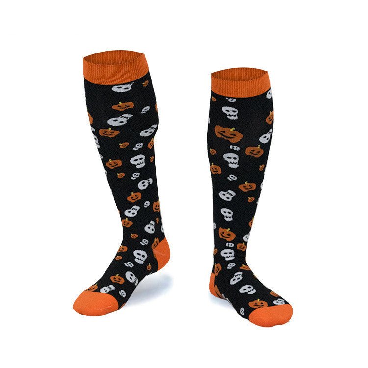 SpookyFeet™ – Kompressionssocken mit Halloween - Print - sockNroll