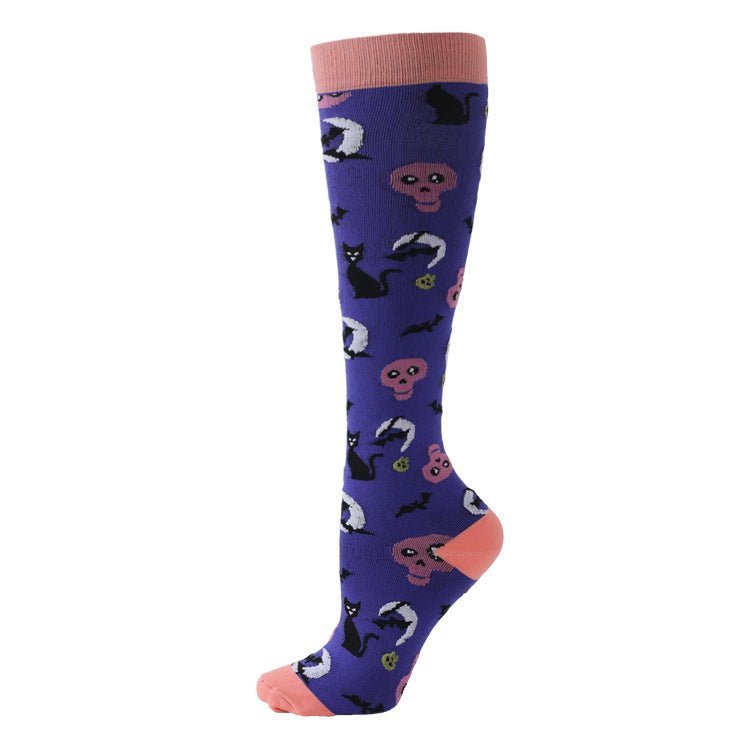 SpookyFeet™ – Kompressionssocken mit Halloween - Print - sockNroll
