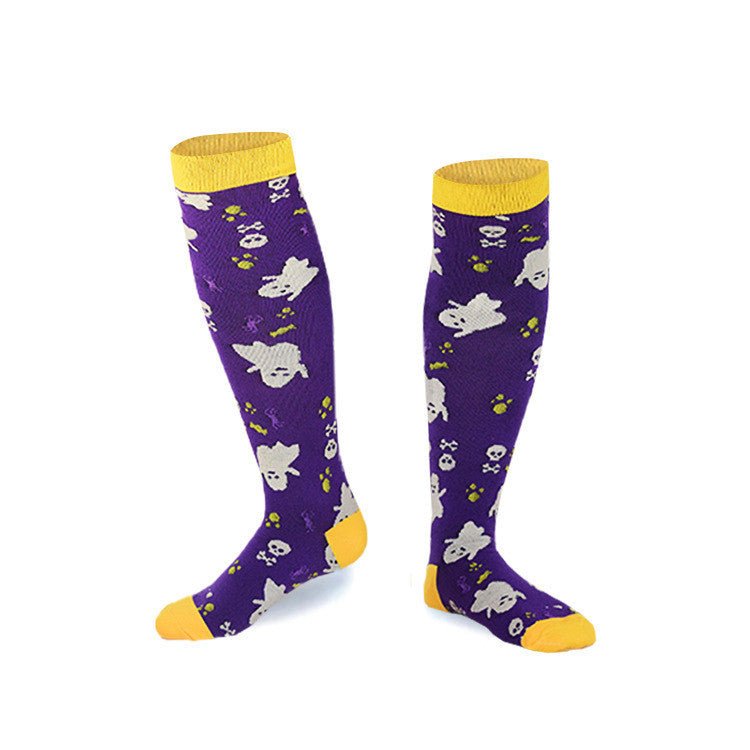 SpookyFeet™ – Kompressionssocken mit Halloween - Print - sockNroll