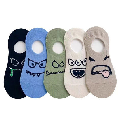 SpookyFeet™ – Low - Cut Funny Faces - sockNroll