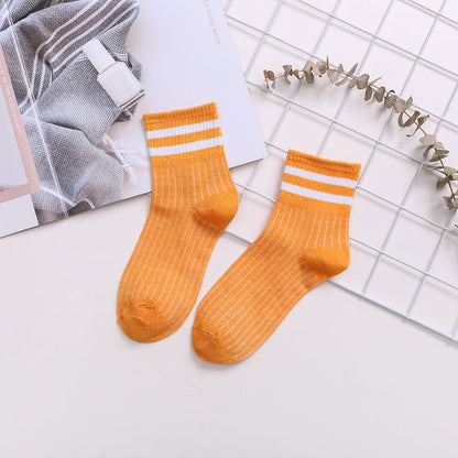 SportStyle – Retro - Socken mit Streifen - sockNroll