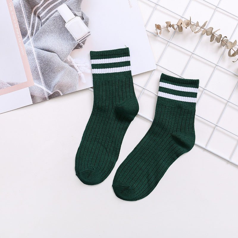 SportStyle – Retro - Socken mit Streifen - sockNroll