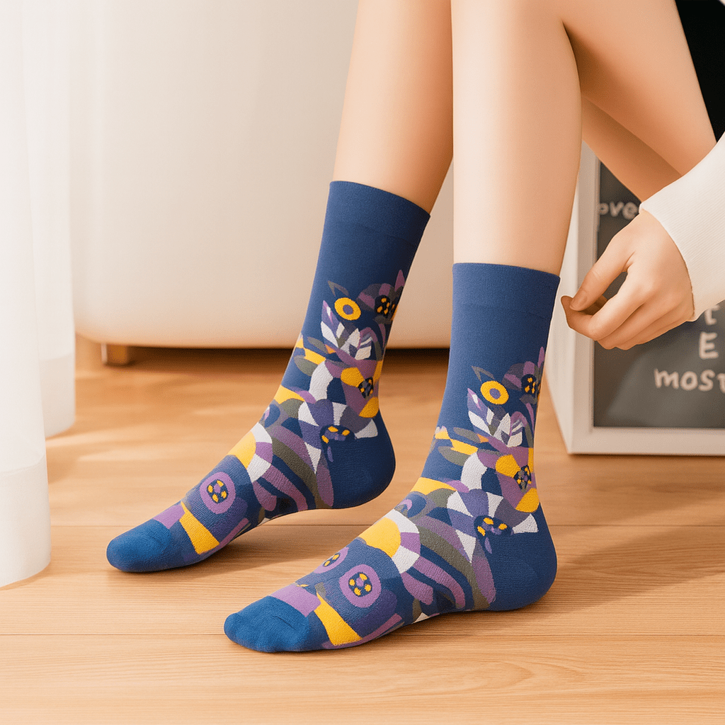 VintageBloom™ – Künstlerisch. Komfortabel. Kultig. - sockNroll