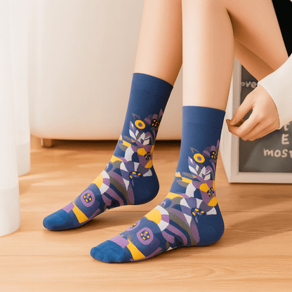 VintageBloom™ – Künstlerisch. Komfortabel. Kultig. - sockNroll
