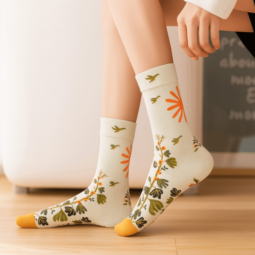 VintageBloom™ – Künstlerisch. Komfortabel. Kultig. - sockNroll