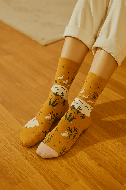 VintageBloom™ – Künstlerisch. Komfortabel. Kultig. - sockNroll