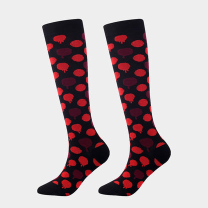 VitalFit™ Motiv Kompressionssocken mit Power - Print - sockNroll
