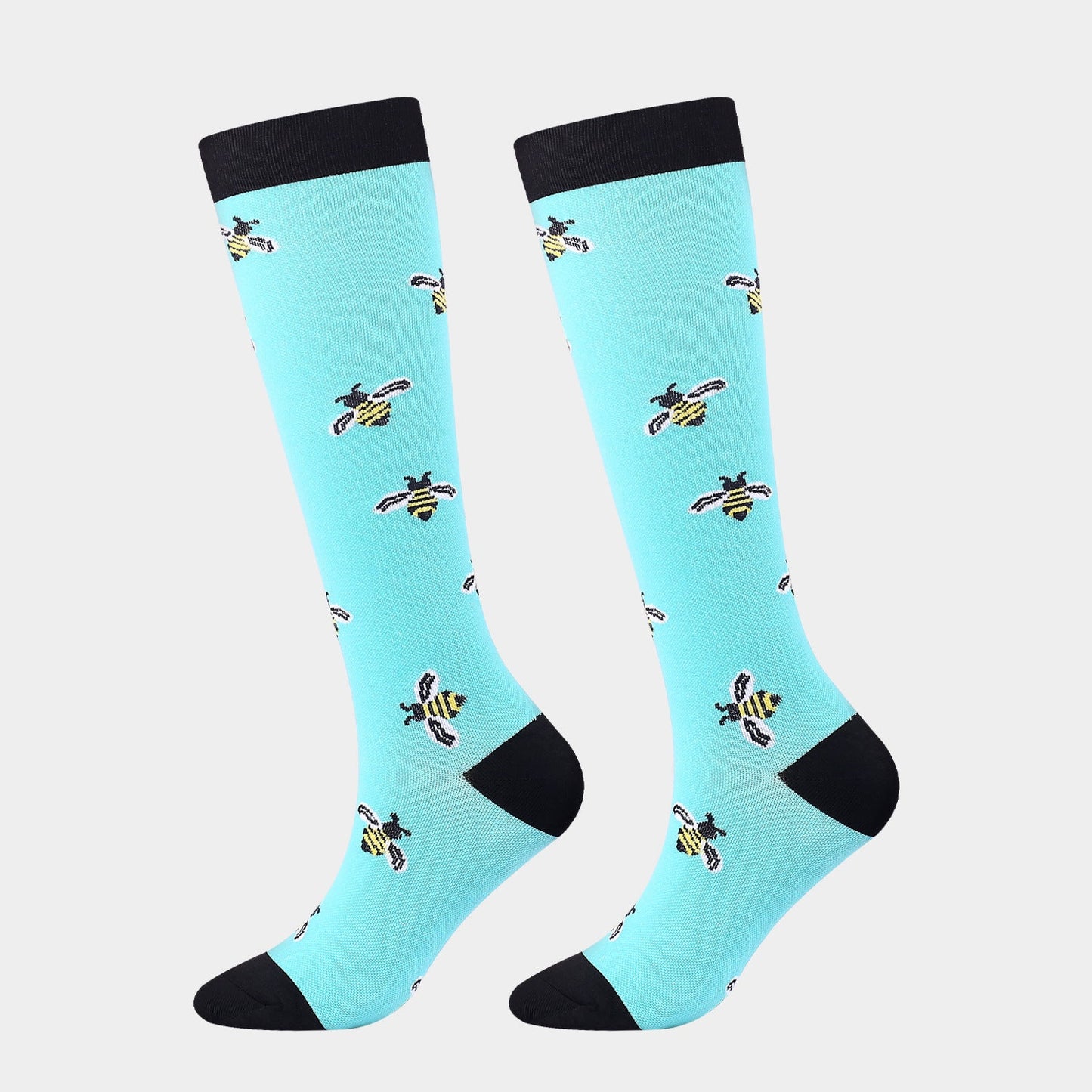 VitalFit™ Motiv Kompressionssocken mit Power - Print - sockNroll