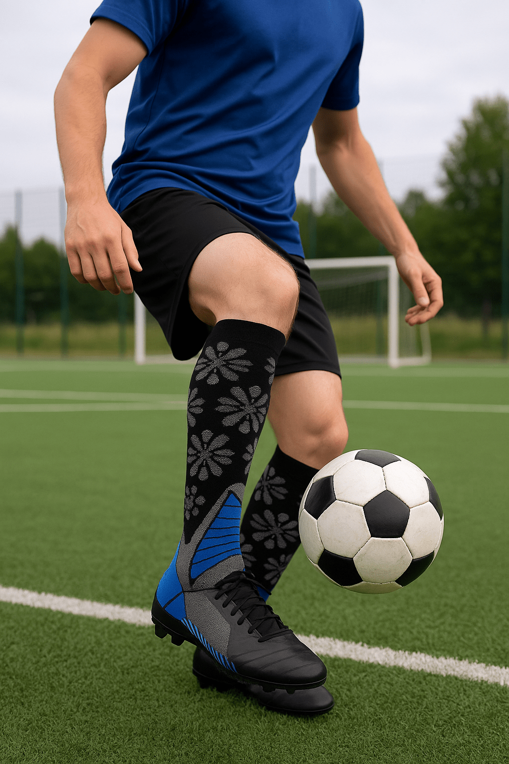 VitalFit™ PowerGrip – Kompressionssocken für Performance & Präzision - sockNroll